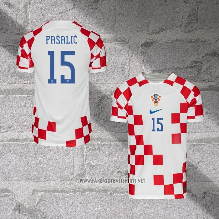 Croatia Player Pasalic Home Shirt 2022
